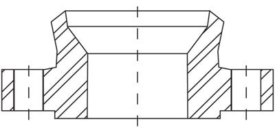 ASME B16.5 Ring Type Joint Flange Dimension