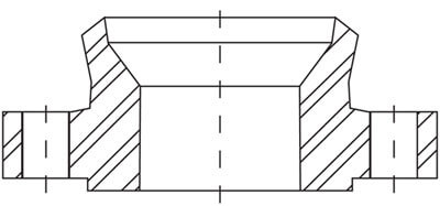 ASME B16.5 Ring Type Joint Flange Dimension