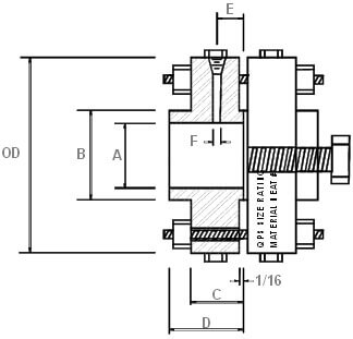 Orifice Flanges Dimension